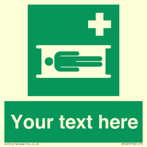 Custom Stretcher Sign